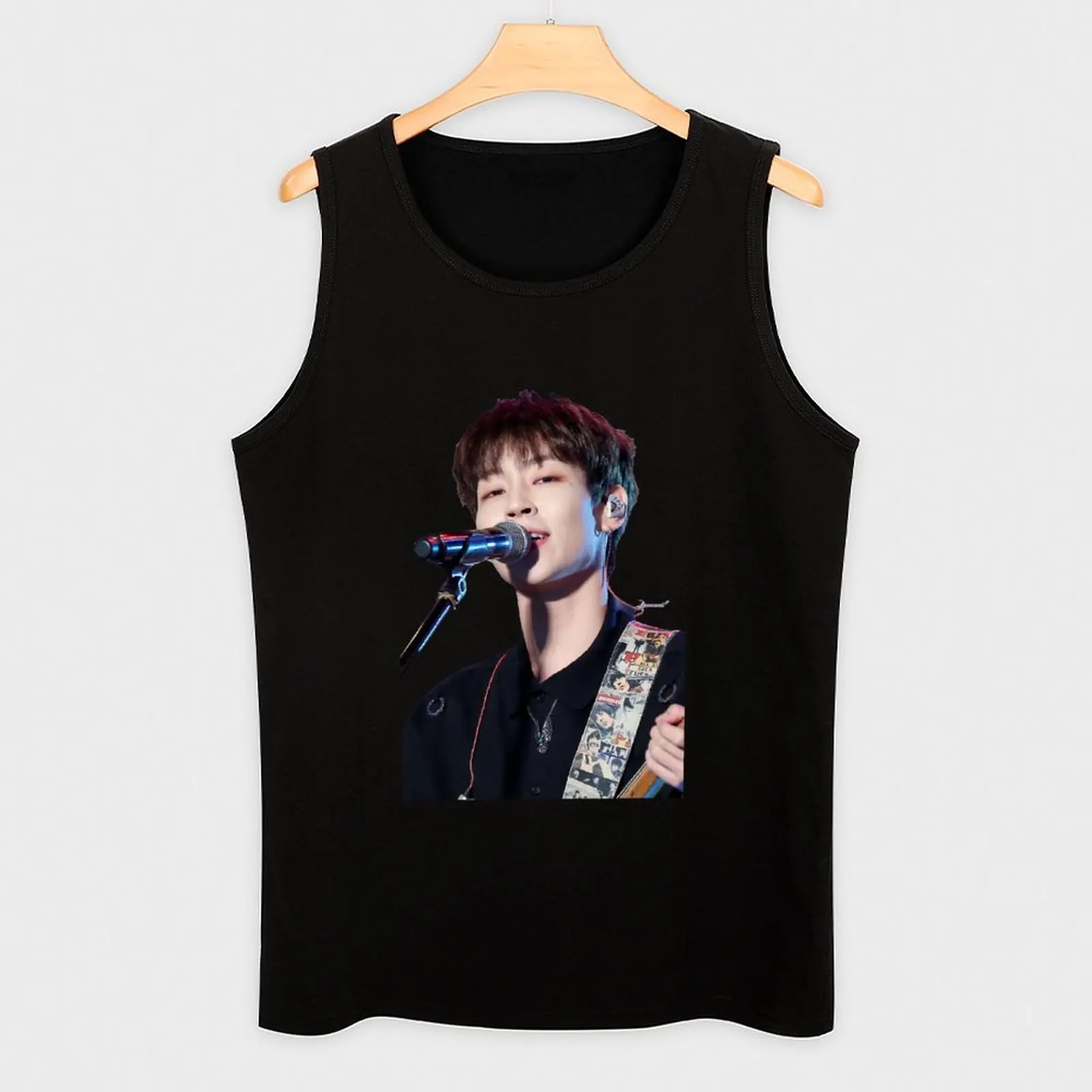Фото Woosung Portrait Tank Top аниме футболки мужская футболка без рукавов №3
