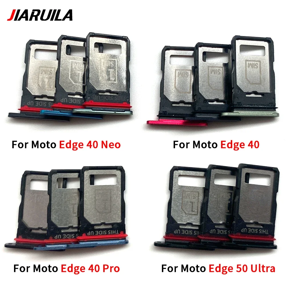 Фото Новый лоток для SIM-карты для Moto Edge 40 Neo Pro Edge 50 Ultra G13, слот для SIM-карты, детали адаптера №4