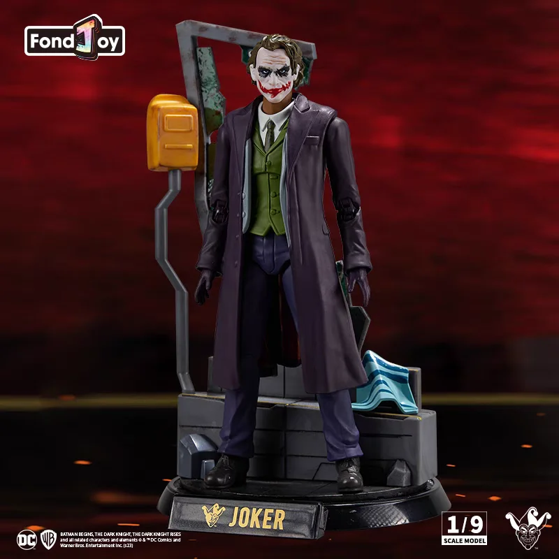 Фото Новый Fondjoy, оригинальный DC 1/9, роскошный пол, Бэтмен, Джокер, Виктор, фигурки, модель, экшн-сцена, платформа, игрушки, подарки №2