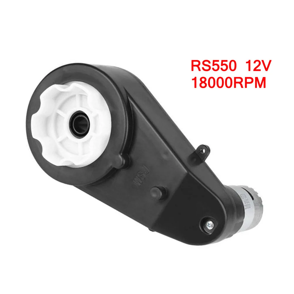 Фото RS390 RS550 12 В, замена электродвигателя коробки передач для детских игрушечных машин с малошумящим уровнем шума и износостойкой металлической шестерней №5