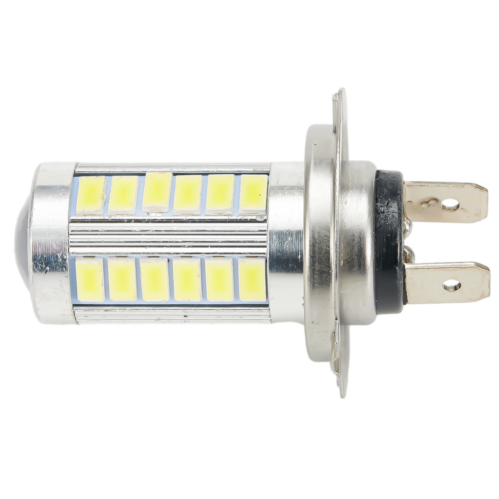 Фото Светодиодные передние противотуманные фары, бусины 5630-33SMD, 12 В, цвет алюминиевого сплава 6000K H4 H7 H1 H3, защита IP67, 1500 световой поток №3