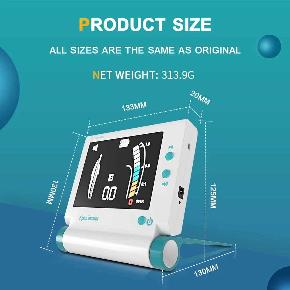 Фото AL-M17 Endo Apex Locator, диагональ экрана 4,5 дюйма, Apical Endodontics, мотор для обработки корневого канала, для стоматологических материалов №5