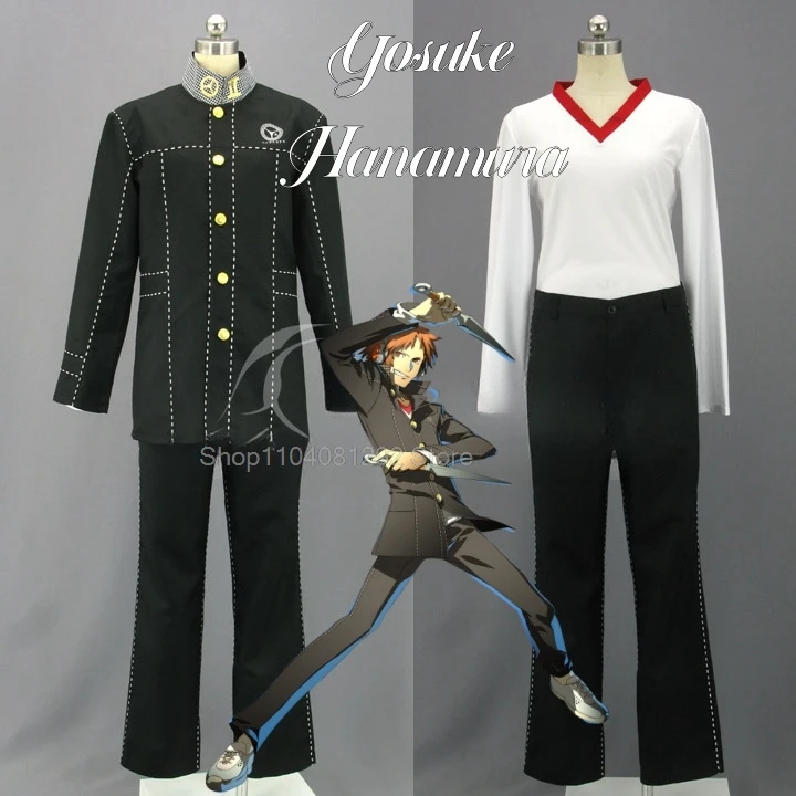 Женский костюм на Хэллоуин Yosuke Hanamura Persona 4: анимация взрослые женские костюмы мужской косплей мужские фигурки аниме для взрослых