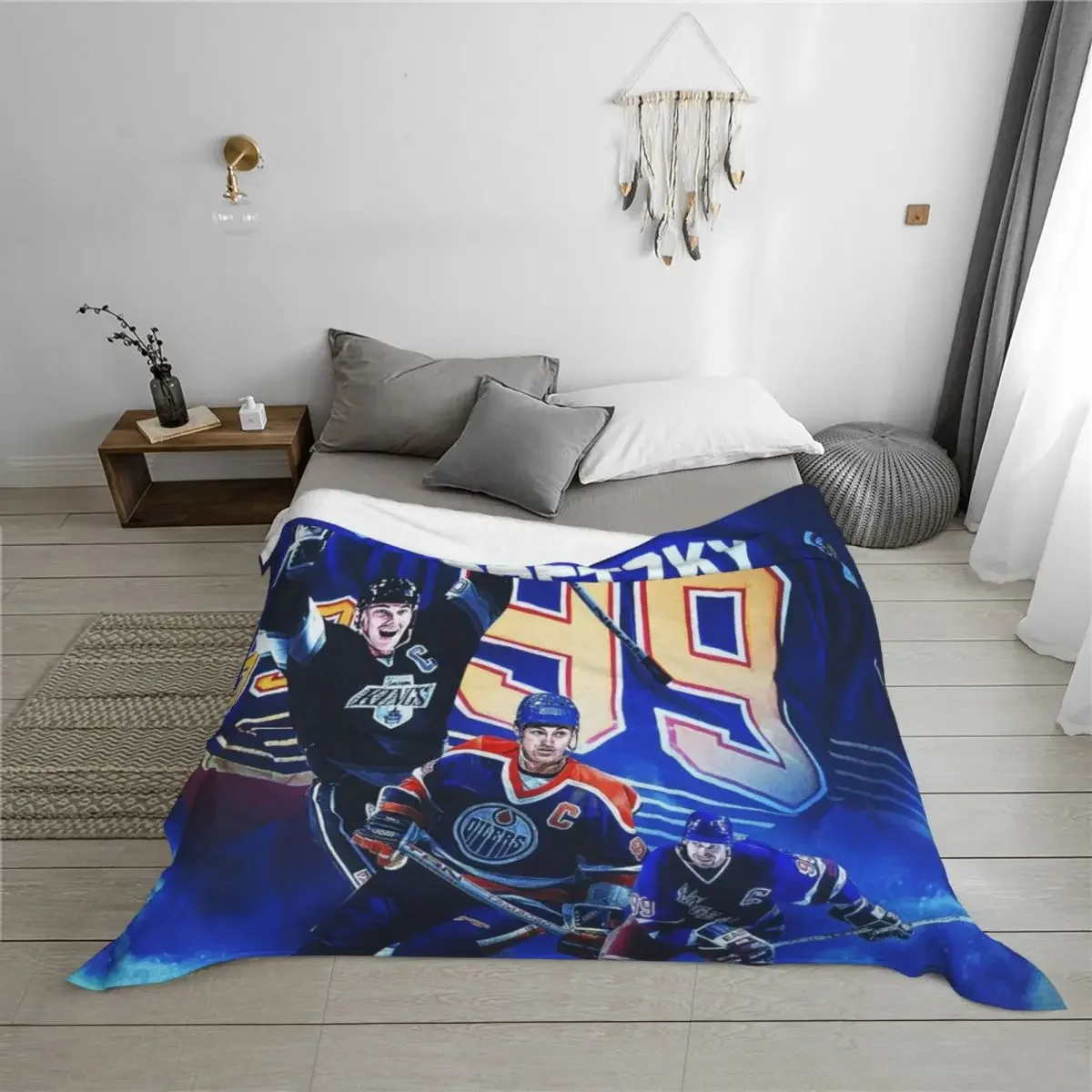 Фото Одеяло Wayne Gretzky Туристические одеяла и пледы Большие плед-одеяла №3