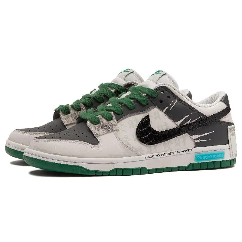 Фото 【Настроить】Nike Dunk Обувь для скейтбординга Мужские кроссовки DV0831-107 №4