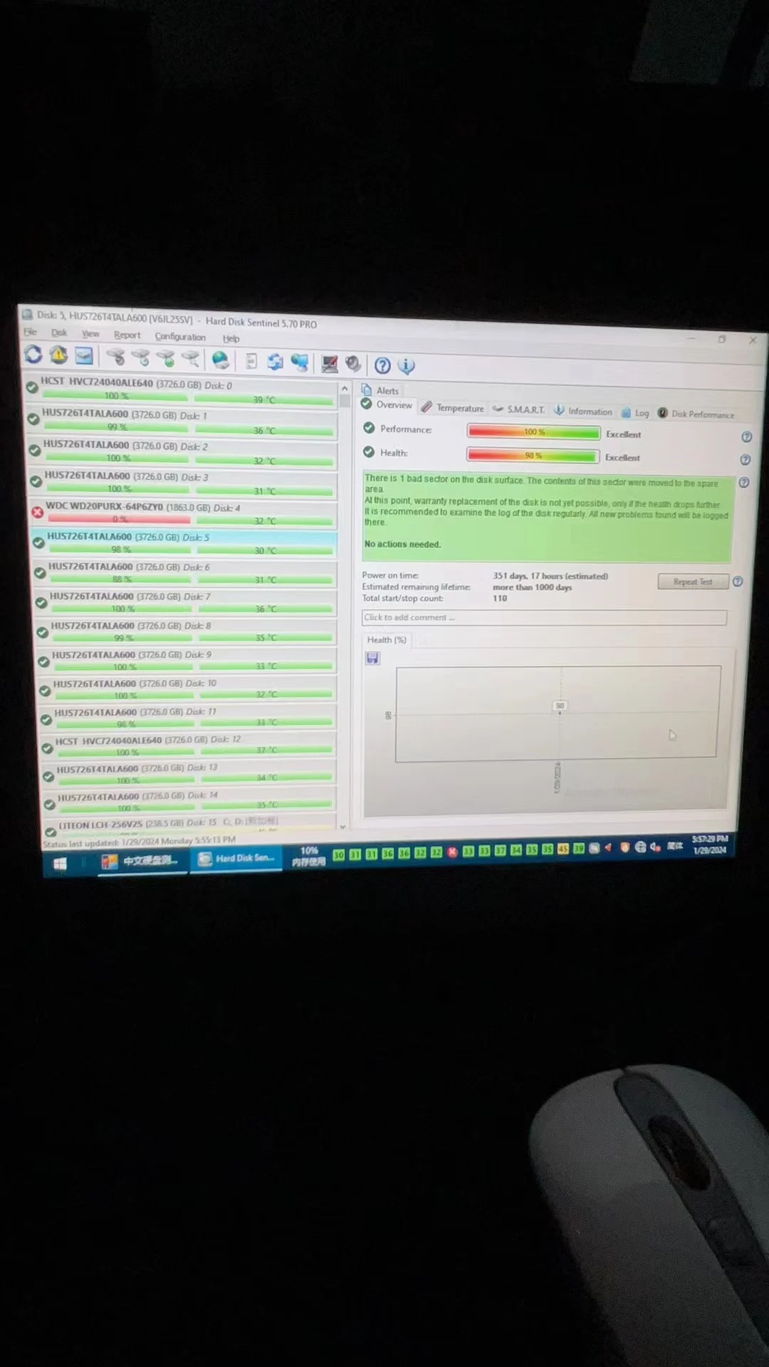 Оборудование для тестирования жесткого диска SAS SATA SSD, сканирование полочной полосы, четкий диск SMART, формат 0, стираемый диск, проверка состояния здоровья. (art.: 3920cd26f3d06) - 3920cd26f3d06