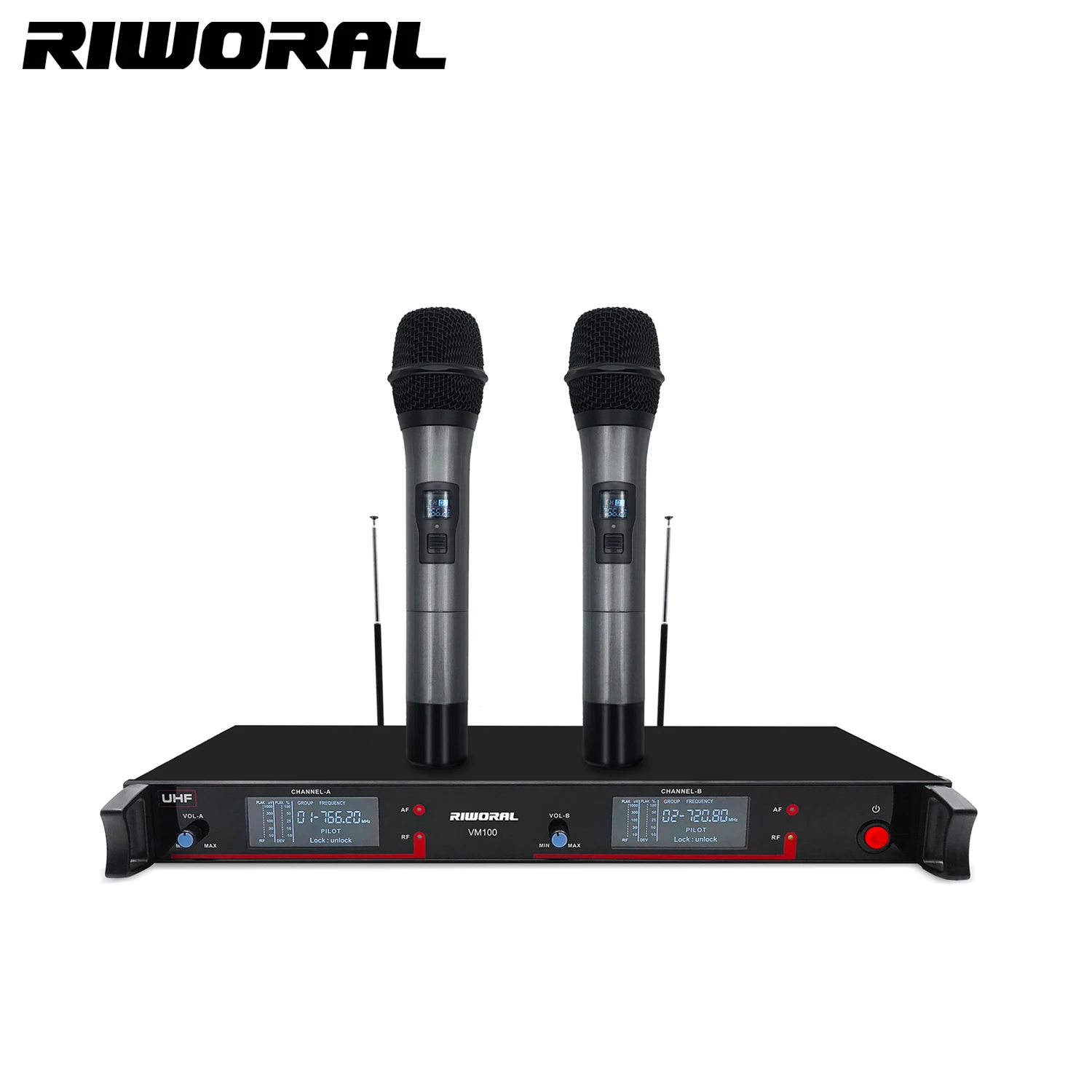 VM100 Professional 1 For2 Беспроводной микрофон Профессиональная беспроводная система UHF для сцены