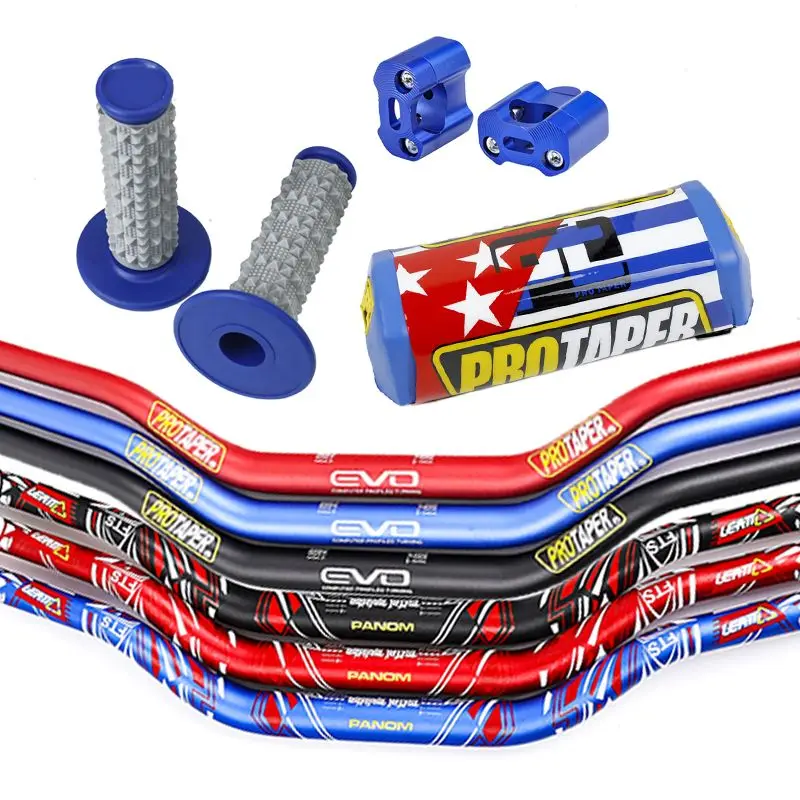 CNC руль для Protaper, мотоциклетный металлический конус MulishaPro Fat Bar 1-1/8 дюйма 28 мм ДЛЯ CRF KLX питбайка, мотоциклетного рулевого колеса 12
