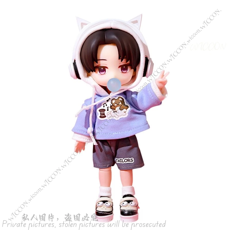 Костюм OB11, детская одежда 10-11 см, можно носить Kenma Kozume Hinata Shoyo Kageyama Tobio, подарок для косплея, толстовка без пальцев, милый костюм (art.: 3920ca1d8fd71) - 3920ca1d8fd71