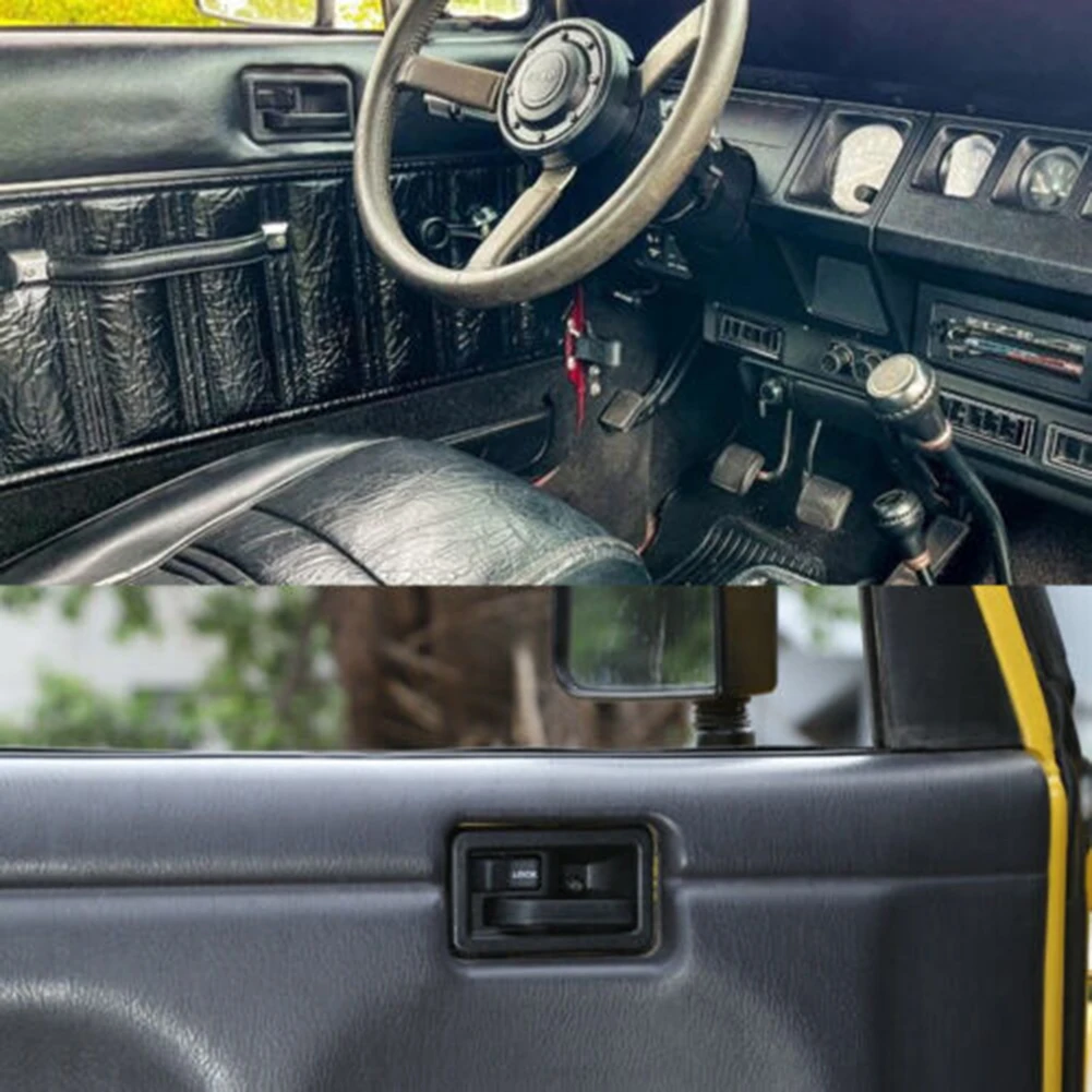 Внутренняя внутренняя дверная ручка для Jeep Wrangler YJ TJ 1987-2004 55176477AB 55176476AB, пара, левая и правая внутренняя дверная ручка