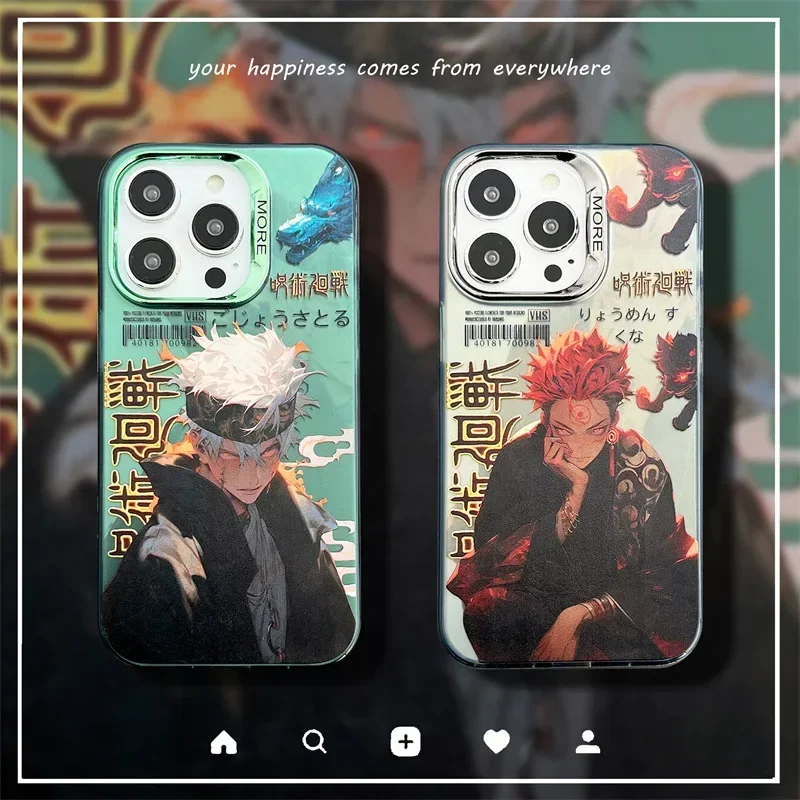 Чехол для телефона с рисунком из аниме «джутсу», для iPhone 14 13 12 11 Pro Max