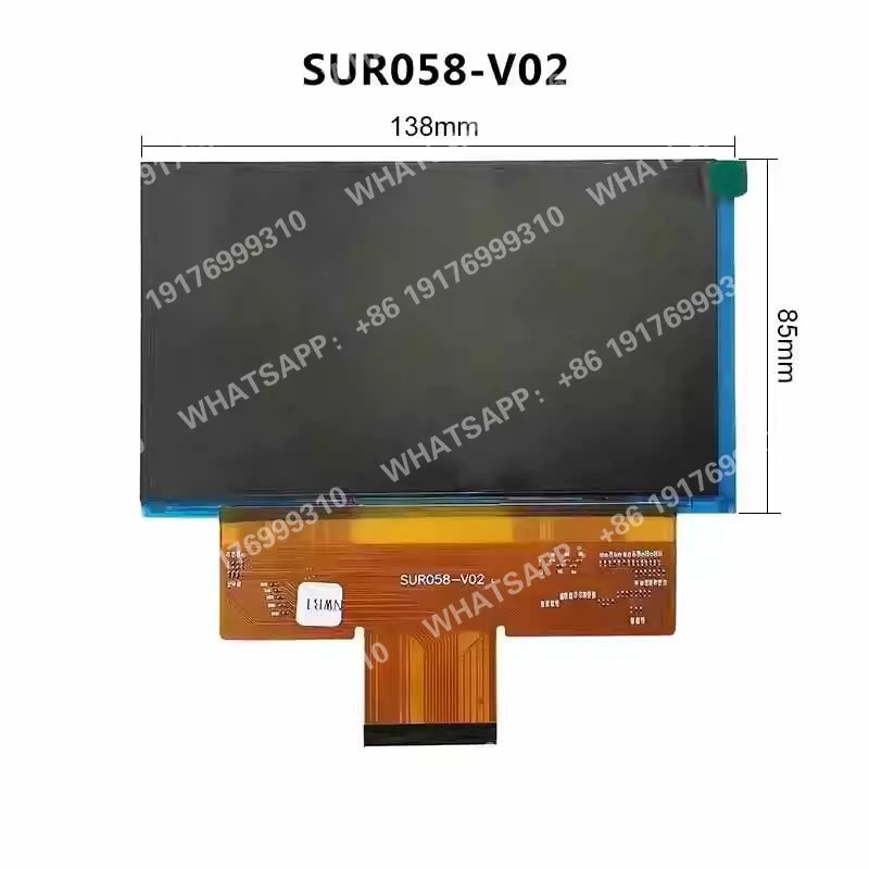 5,8-дюймовый RX058B-01 FPC-HX68-A SUR058-V02 для проекционных инструментов DIY аксессуары ЖК-экран Инструменты