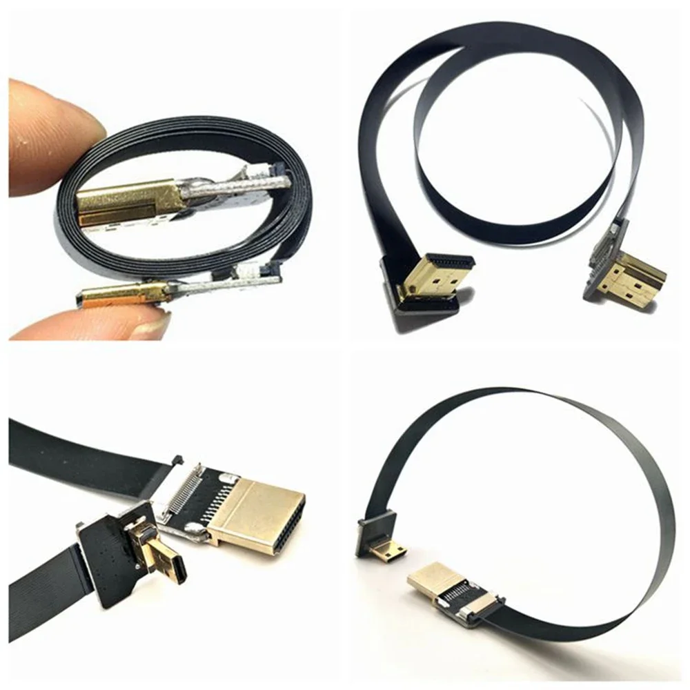 Фото Мини HDMI FPC полоса плоский HDTV совместимый кабель шаг 20pin для HDMI HDTV FPV мультикоптера аэрофотосъемки FPV FFC №4