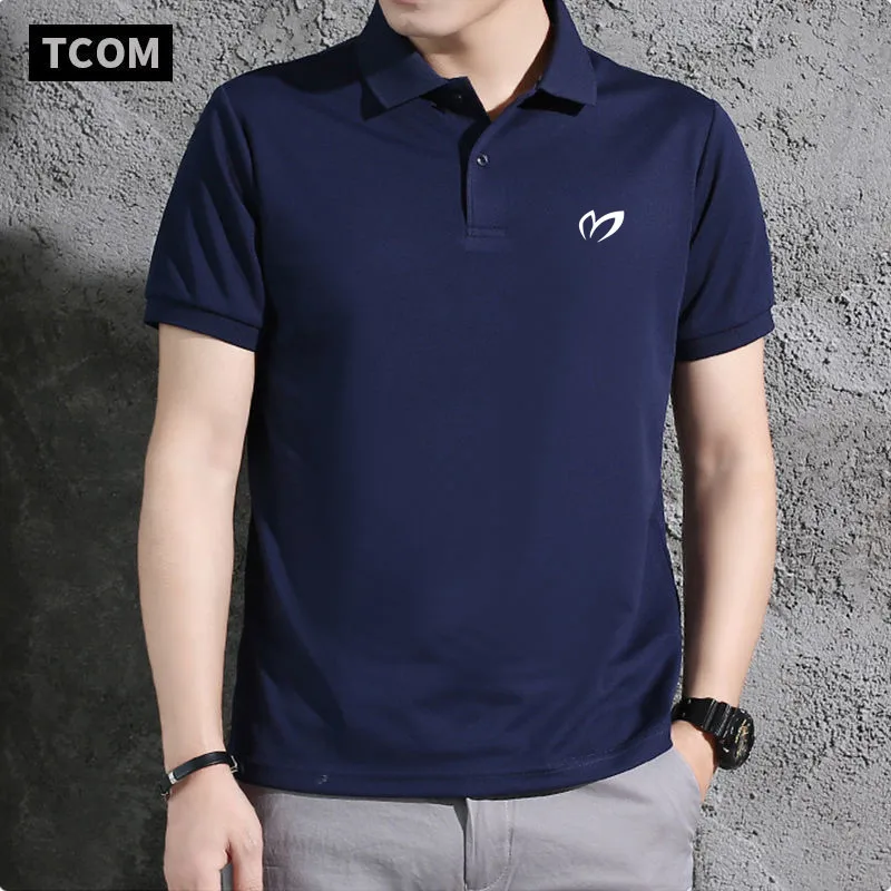 Kaus Lengan Pendek Pria GOLF Pearlygate 23 Kaus POLO Joker Simpel Kerah Бару Musim Panas Pakaian Kasual apocalyembap Olahraga