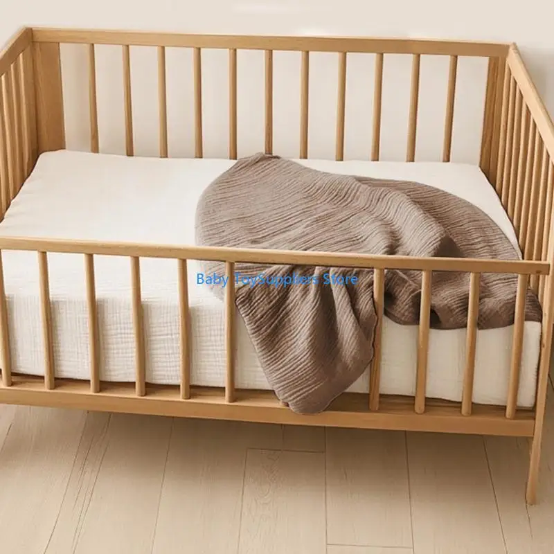 Фото R1WF 2PCS/3PCS Хлопковая кроватка для новорожденных. №3