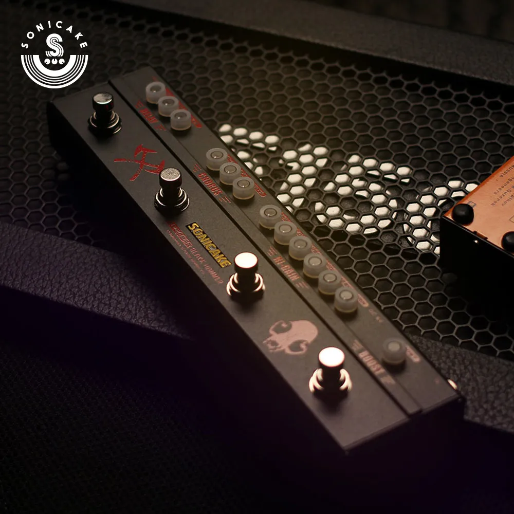 SONICAKE черный молоток мультиэффекты хэви-метал HiGain искажения Boost Chorus задержка гитарная педаль QCE-30 подарки (art.: 3920d0bb91eb9) - 3920d0bb91eb9