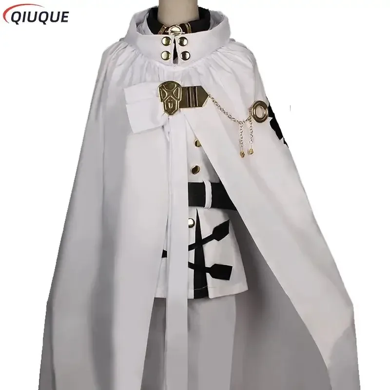 Of The End японского аниме Owari No Seraph Микаэла Хякуя косплей костюм с париком полный комплект N22
