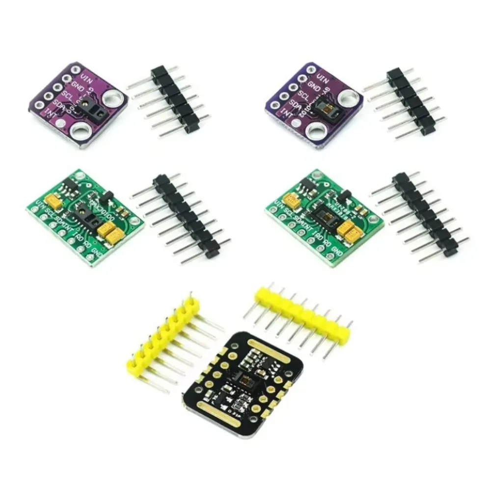 10 шт./лот MAX30102/MAX30100 модуль датчика сердечного ритма SpO2 высокоточный пульсоксиметр для носимых/медицинских применений XD-58C