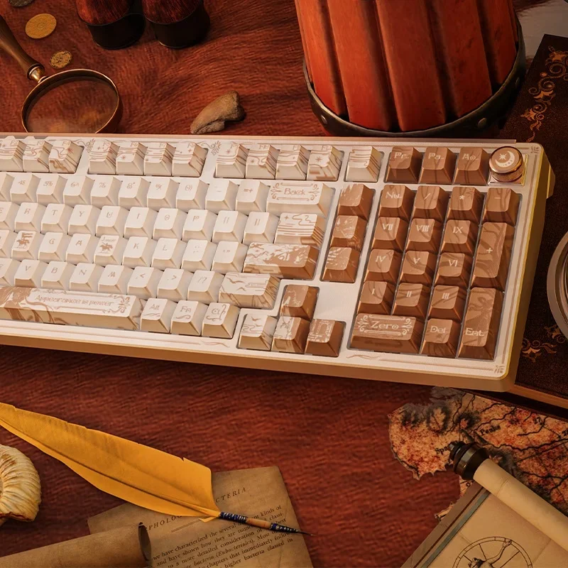 Фото VALKYRIE VK99 Pro Механическая клавиатура Беспроводная трехрежимная RGB горячая замена 8000 мАч 1 мс с низкой задержкой Пользовательские игровые клавиатуры для ноутбуков ПК №4