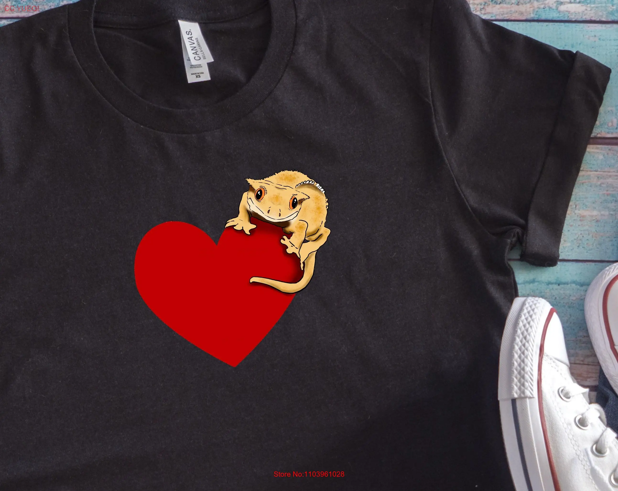 Милая футболка Gecko Love для влюбленных с черепами и ящерицей, Crestie Lovers Art Mom Dad, с длинными или короткими рукавами
