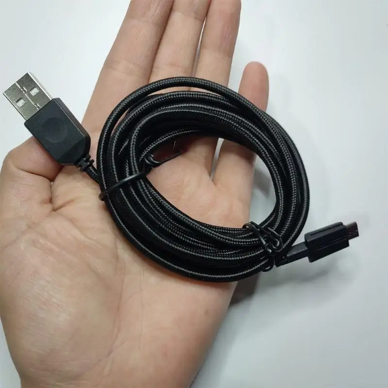 Кабель зарядки мыши USB 180 см для AW610M AW310M обеспечивает эффективную передачу мощности для геймеров и профессионального