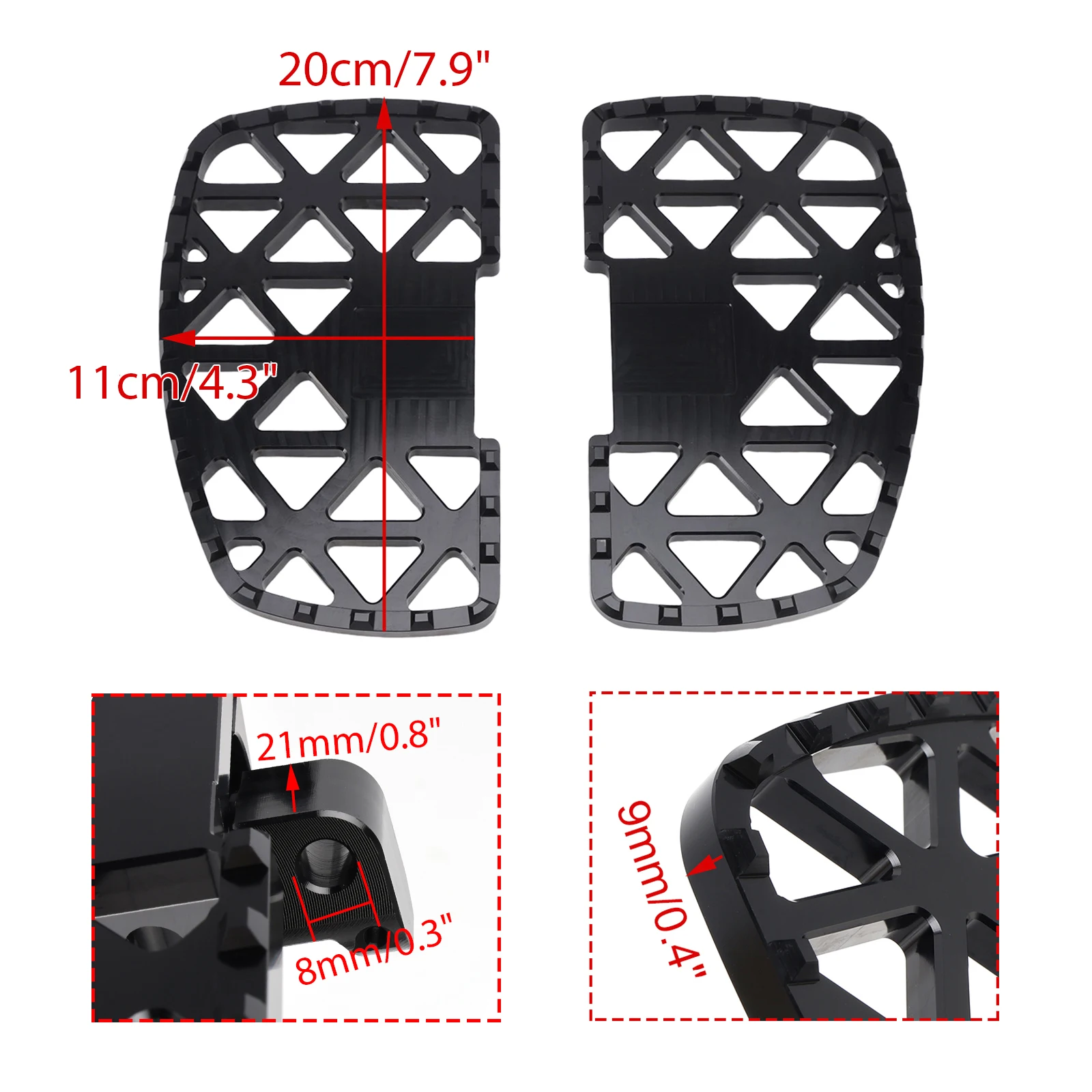 Фото Передние подножки подходят для BMW R1250RT K1600B K1600GT K1600GTL 2018 2019 2020 2021 2022 2023 2024 №2