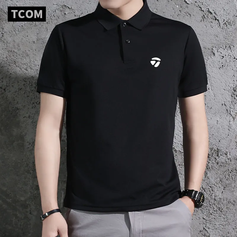 Фото Kaus Lengan Pendek Pria GOLF Pearlygate 23 Kaus POLO Joker Simpel Kerah Бару Musim Panas Pakaian Kasual apocalyembap Olahraga №2