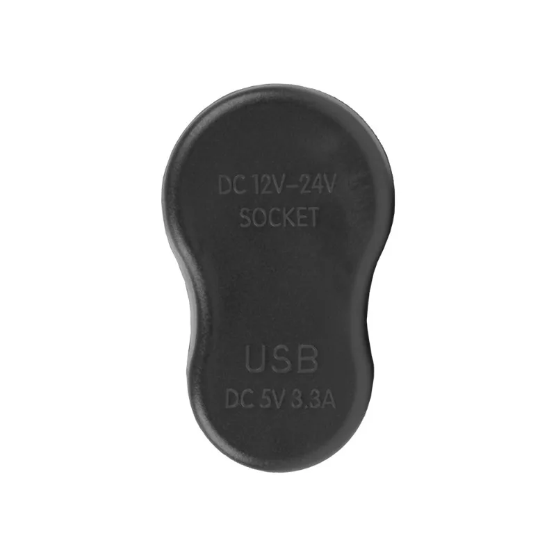 Фото Новое мотоциклетное зарядное устройство с двумя USB-портами, многофункциональная розетка прикуривателя, адаптер питания 12-24 В для мотоцикла, электронного велосипеда, 5 В/3,3 А, хорошо №4