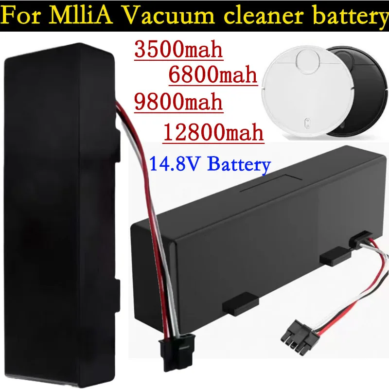 Оригинальная аккумуляторная батарея для пылесоса VIOMI V2 Pro VRVCLMB21B MVVC01-JG, 14,8 В, 12800 мАч