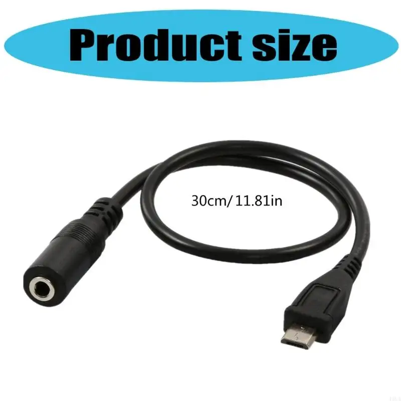 Micros USB до 3,5 мм шнура для компактно электроники 30 см11,81 дюйма длины (art.: 3920cf66c7f30) - 3920cf66c7f30