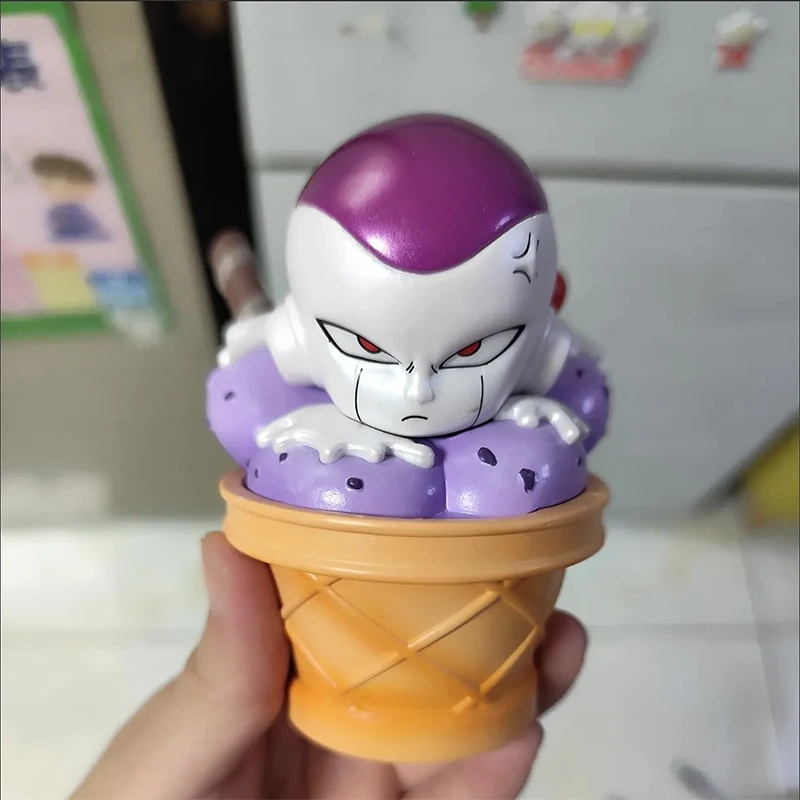 Фото Аниме Dragon Ball Рисунок Frieza Фигурка Мороженое Статуя Модель Настольные Украшения Коллекция Игрушки Аниме Аксессуары Подарки №4