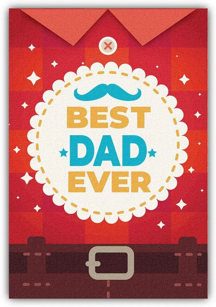 Садовый флаг Best Dad Ever, Садовый флаг на День отца, декор для крыльца на День отца, семейный Декор на открытом воздухе, 12x18 Inc