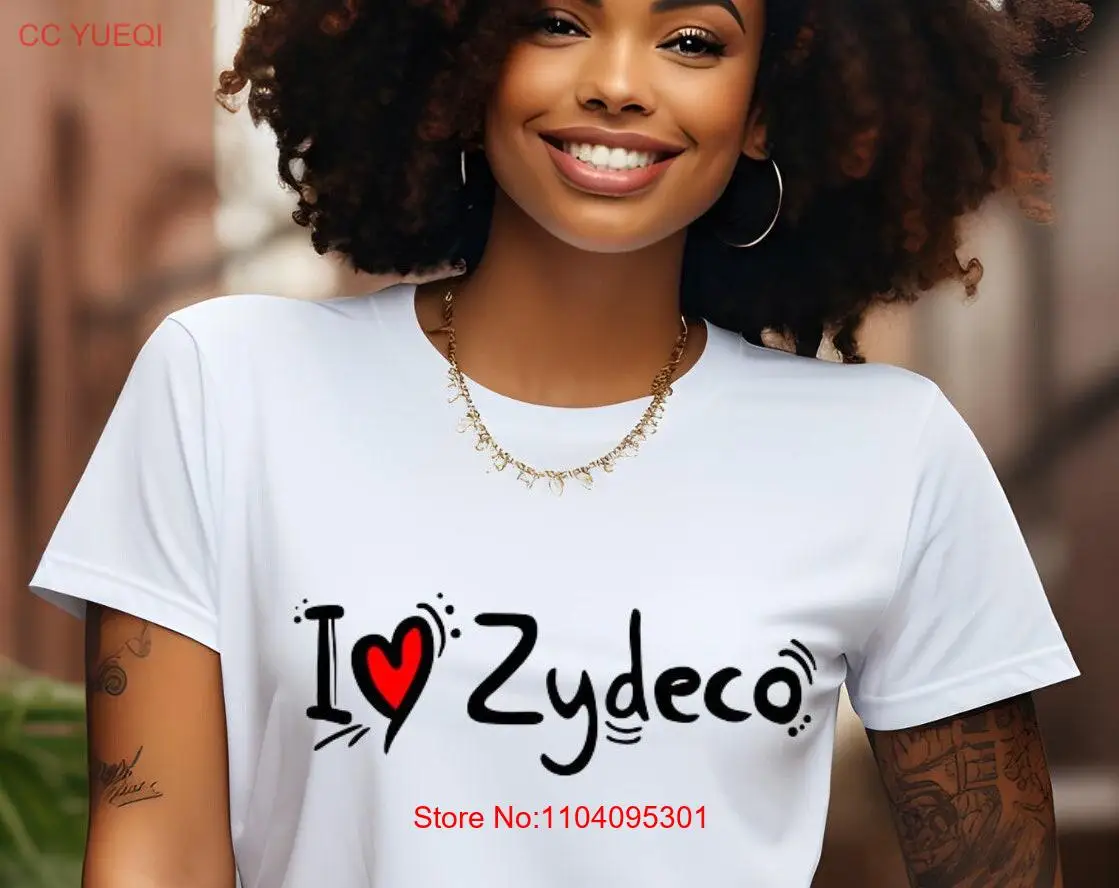 Футболка Zydeco Dancing Accordion For Lover Creole Louisiana Dancer Dance Cajun с длинными или короткими рукавами