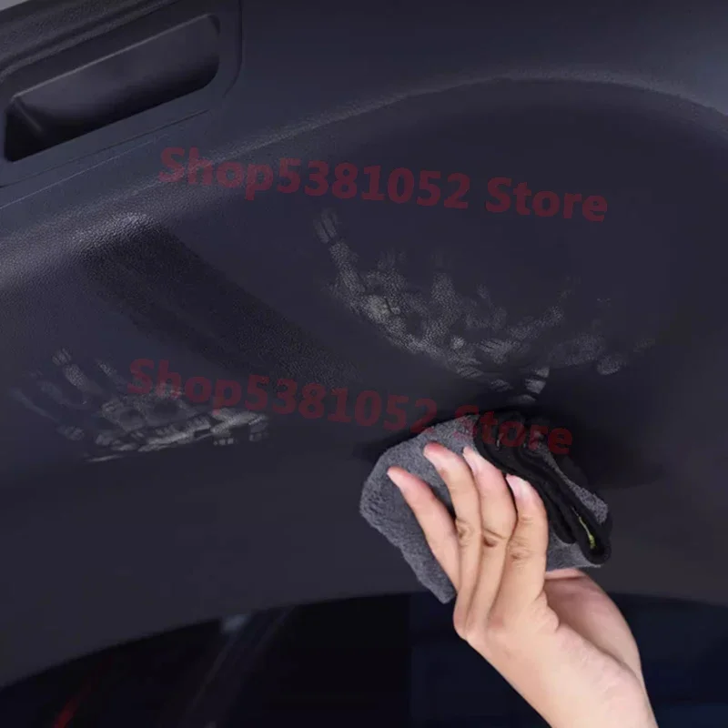 Фото Для Toyota Alphard 40 Series 2024 2025, защитный коврик для багажника автомобиля, задней двери, противоударный декоративный вкладыш, прочные аксессуары для интерьера №5