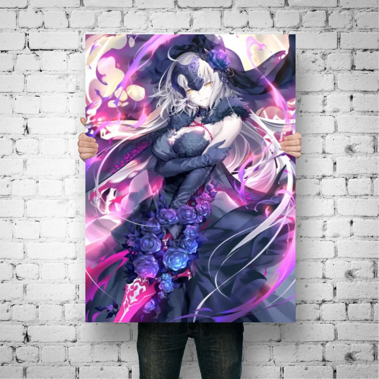 Фото Fate stay night, мультяшный настенный плакат, художественные постеры для гостиной, спальни, картина №3