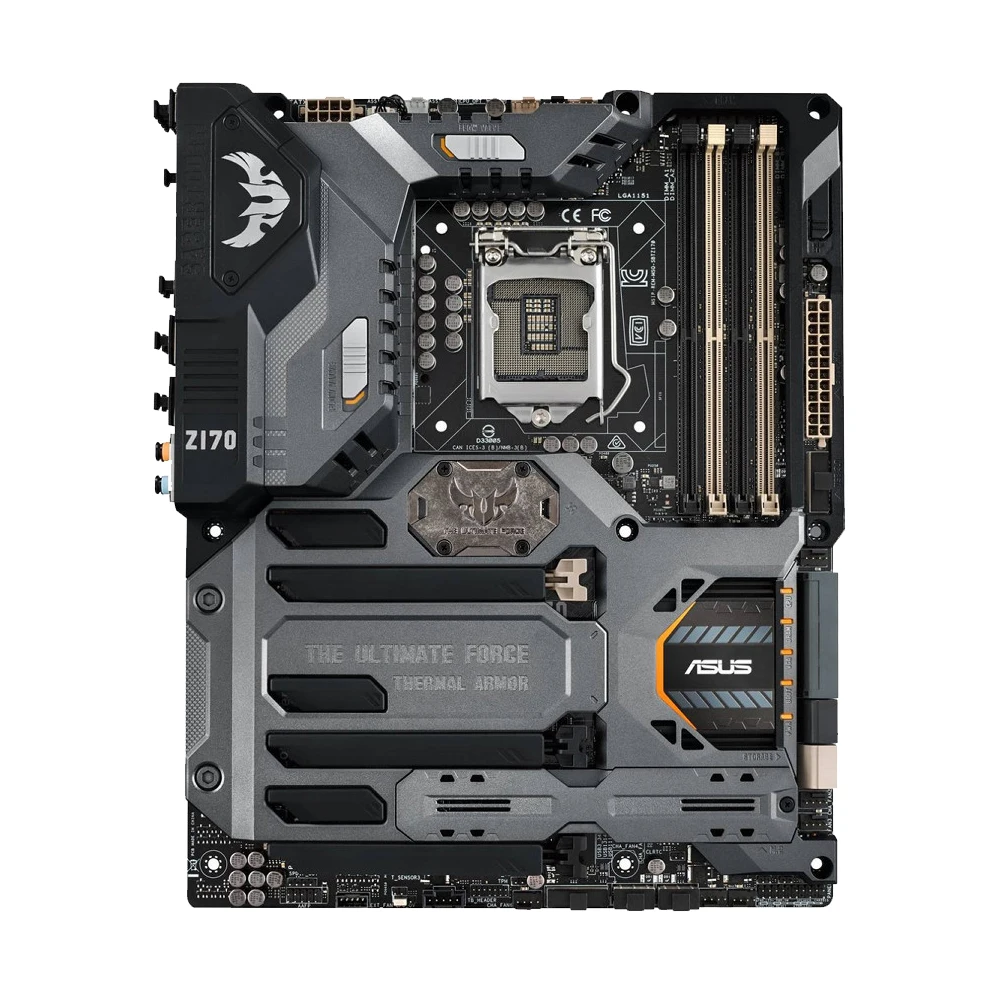 Фото Материнская плата ASUS SABERTOOTH Z170 MARK 1 с процессором i5 6500 INTEL Z170 LGA 1151 Процессор 6 поколения 4 x DDR4 DIMM 64 Гб SATA3 ATX №5
