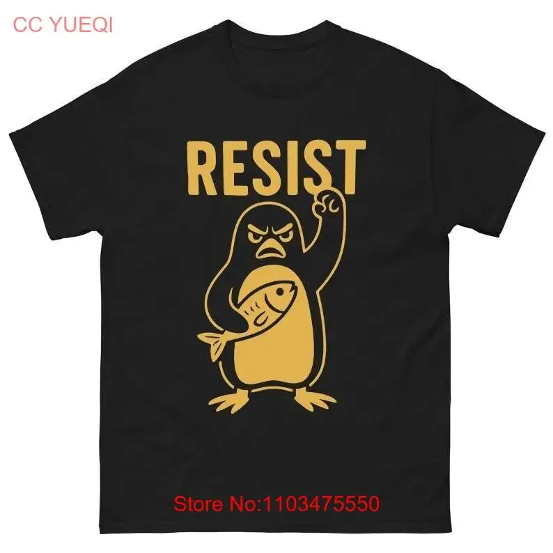 Футболка Penguins ResisT Flippers Up Heard Island Subtle Fdt, винтажная стираная уличная одежда, дышащая дизайнерская одежда, стильная