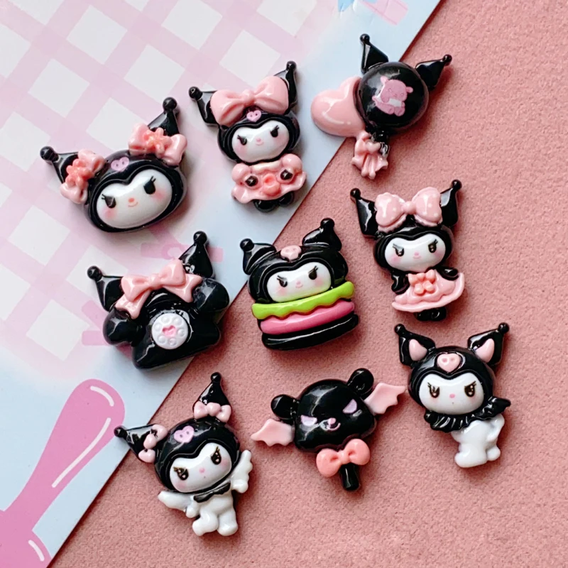 10 шт., круассаны с яркой поверхностью Kawai