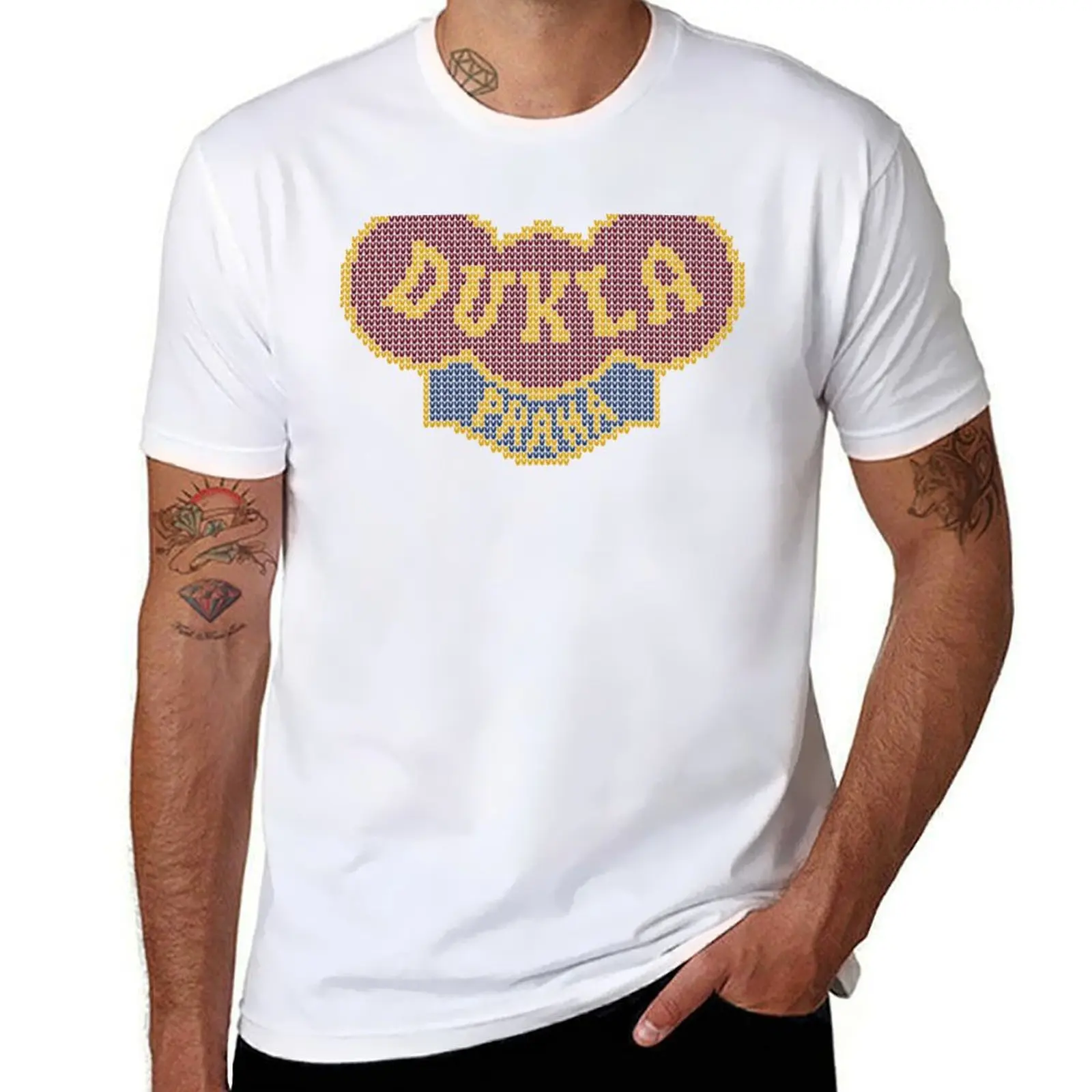 Все, что я хочу на Рождество — это Dukla Praha Away Kit, футболка, мужские футболки, мужская футболка с рисунком, хлопковая футболка