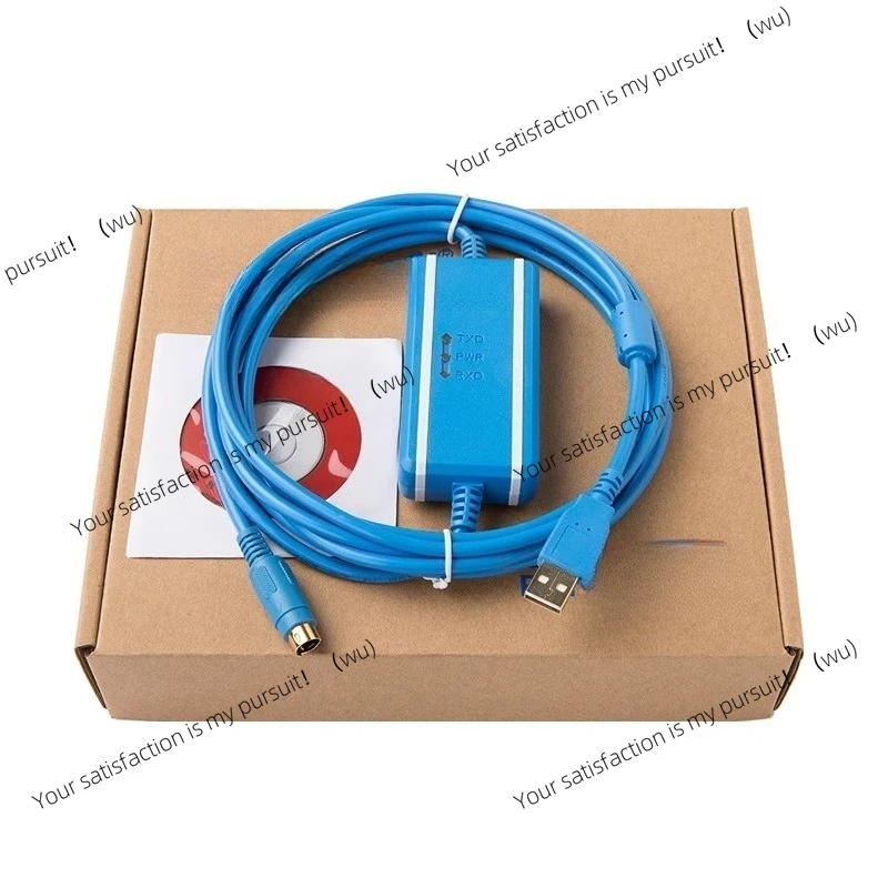 Кабель загрузки USB-SC09-FX подходит для кабеля передачи данных программирования Mitsubishi plc Кабель FX3U 2N связи
