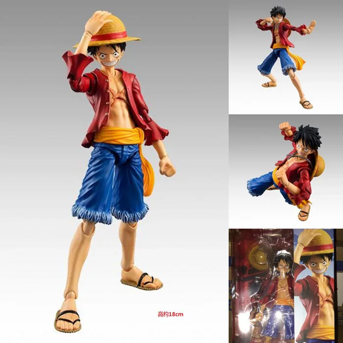 Аниме One Piece Luffy ПВХ экшн-Фигурки игрушки куклы 18 см
