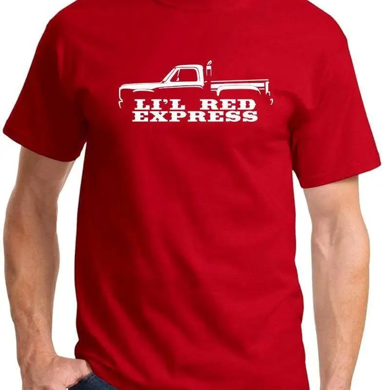 1978 1979 Lil Red Express Pickup Truck Контурная дизайнерская футболка Новые цвета