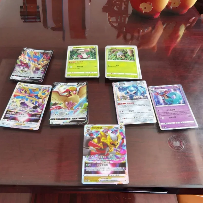 Фото В наличии 100% оригинальные китайские PokéMon Ptcg Vstar специальная комбинация Sp6 Cangxiang Zangmarante & Lotome коллекции подарков на день рождения №3