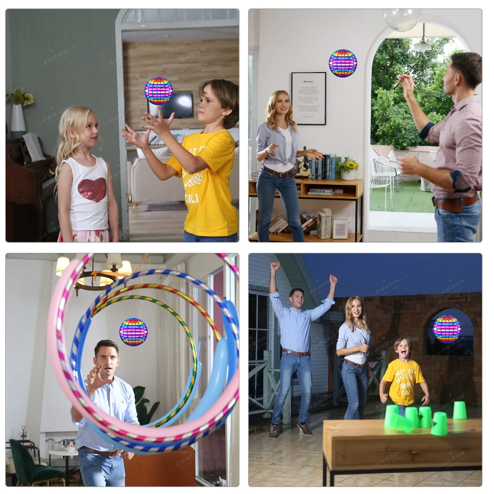 Игрушка-шар Летающий Orb Boomerang, шар ховера, Галактический Спиннер, ручной Дрон, орбитальные игрушки, подарки для мальчиков и девочек, игрушки для улицы для подростков (art.: 3920c47f6491d) - 3920c47f6491d
