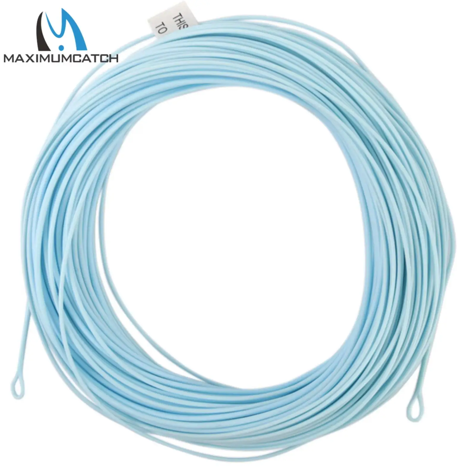Maximumcatch 8WT 100FT Морская леска для ловли нахлыстом с одной сварной петлей Плавающая леска для ловли нахлыстом