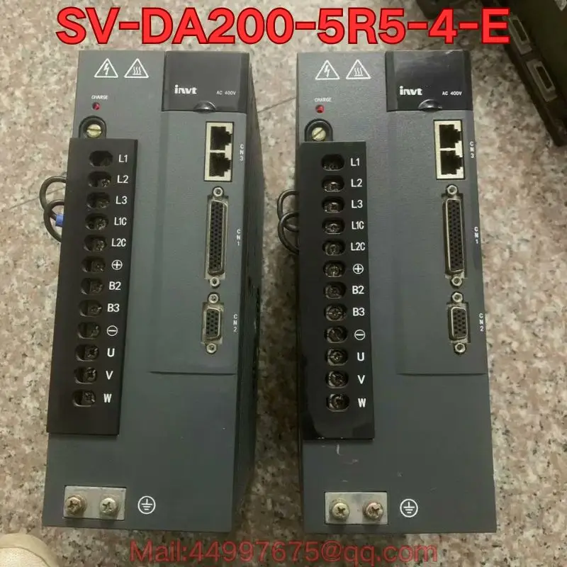Бывший в употреблении тест функции сервопривода SV-DA200-5R5-4-E нормально