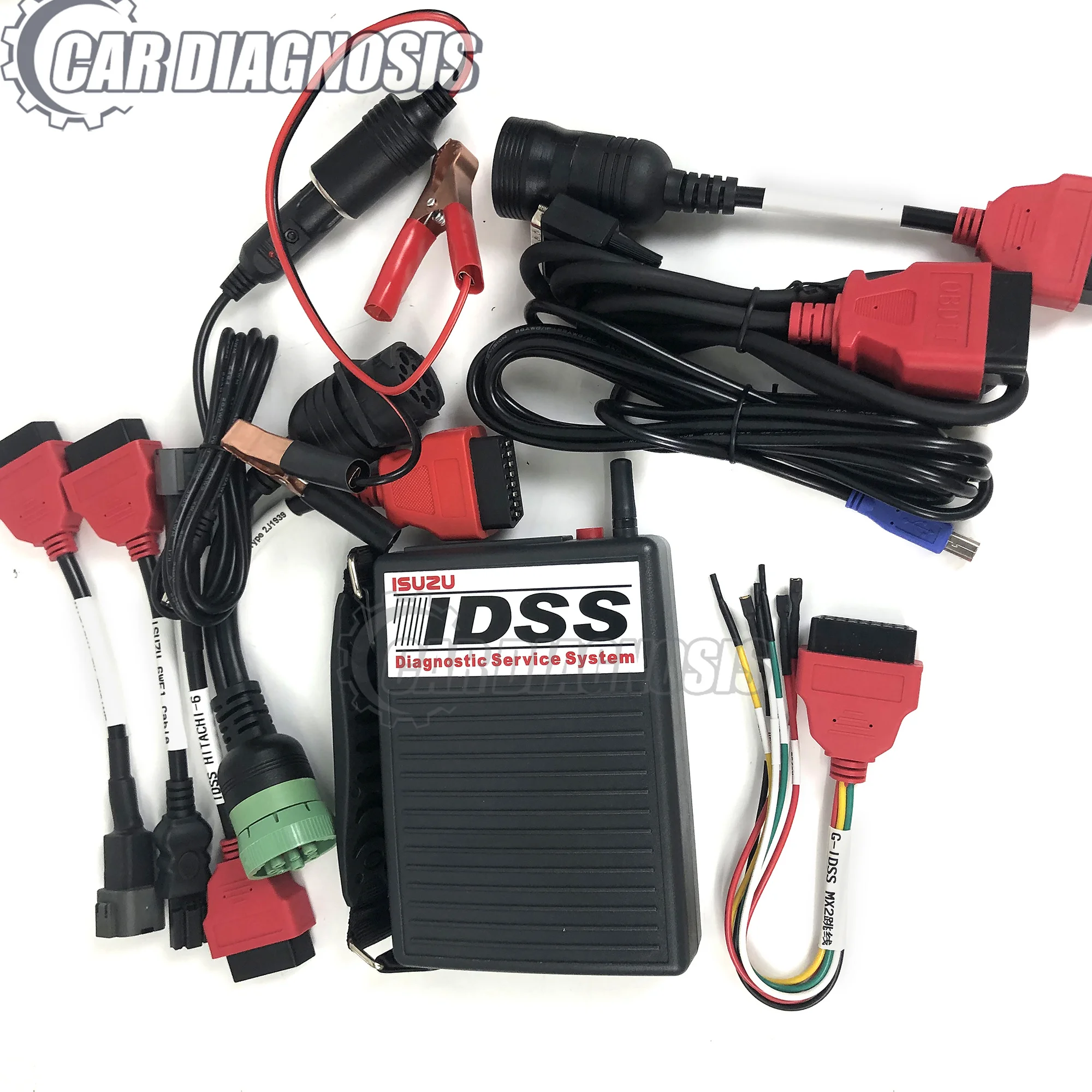 Фото Для Isuzu IDSS III адаптер E-IDSS G-IDSS коммерческий автомобиль газ дизельный 6HK1 4HK1 грузовой экскаватор диагностический инструмент + F110 планшет №4