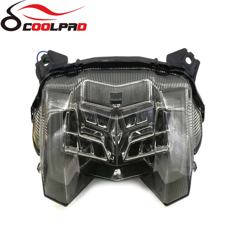 Мотоциклетный фонарь Tali для Yamaha MT-09 MT09 MT 09 2017 2018 2019 2020, светодиодный задний фонарь, задний предупреждающий индикатор указателя поворота
