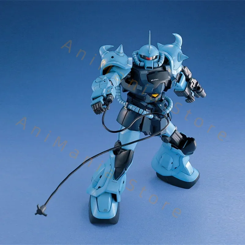Фото Bandai Gundam Model Kit Аниме Фигурка MG 1/100 MS-07B-3 Gouf Custom B3 Подлинная модель Gunpla Аниме Фигурка Игрушки для детей №5