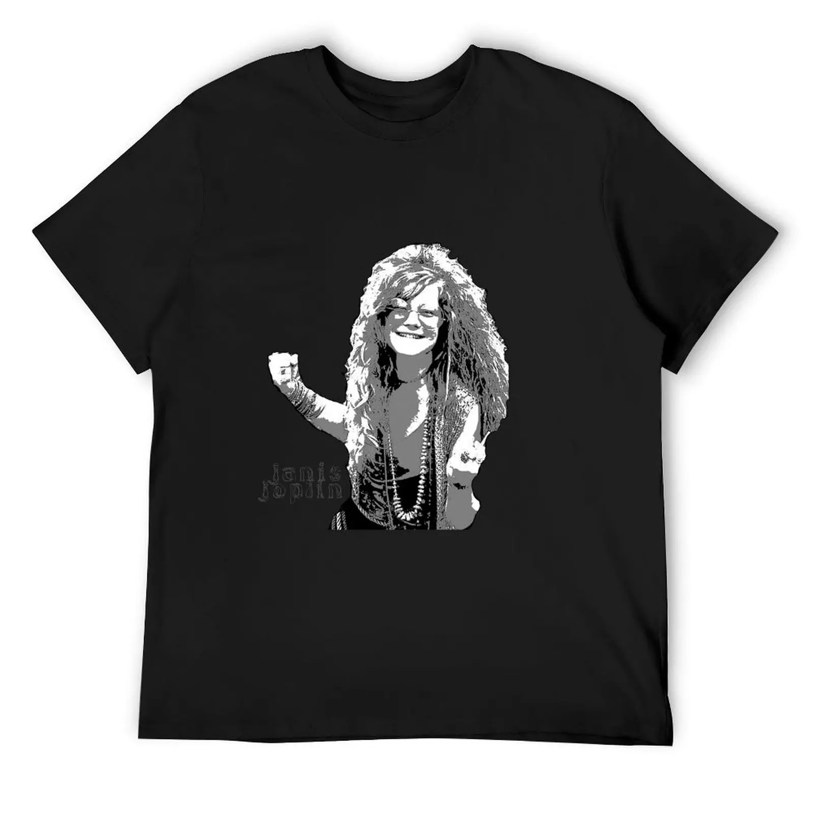 Джинс Джоплин - цифровое искусство ручной работы от Iona Art Digital T-Shirt с графикой, новое издание, мужские футболки большого размера